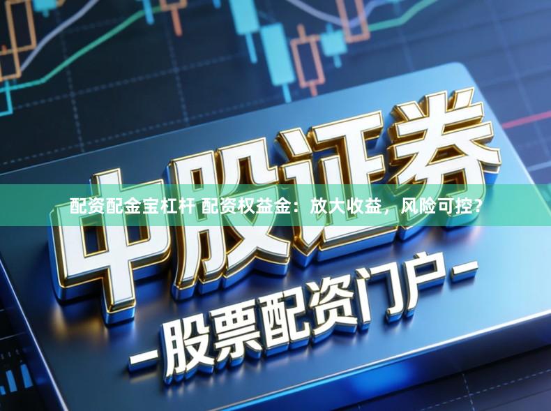 配资配金宝杠杆 配资权益金:放大收益,风险可控?