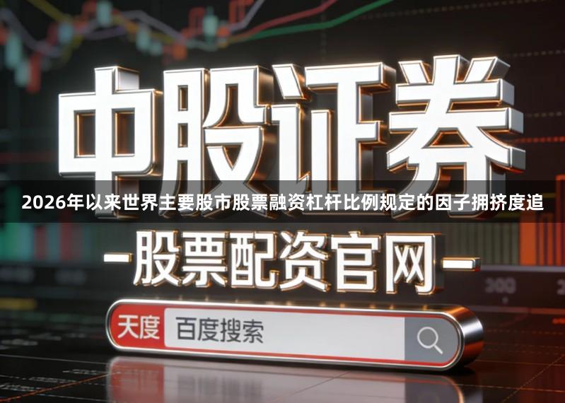 2026年以来世界主要股市股票融资杠杆比例规定的因子拥挤度追