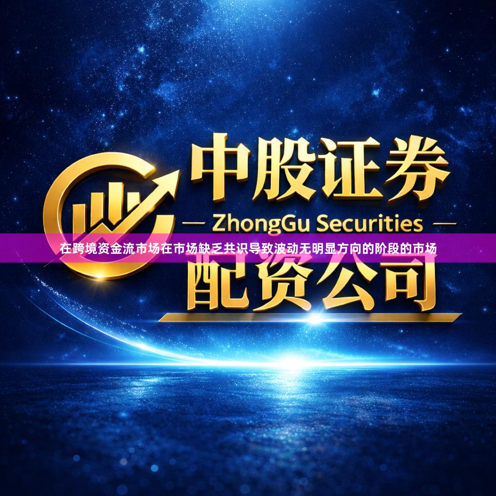 在跨境资金流市场在市场缺乏共识导致波动无明显方向的阶段的市场